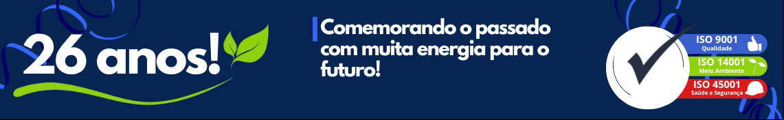 25 anos de dedicação com nossos serviços