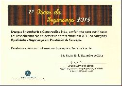 Certificado Albert Einstein - Oscar de Segurança